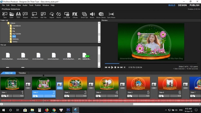 Proshow Producer - Nhiều hiệu ứng đa dạng