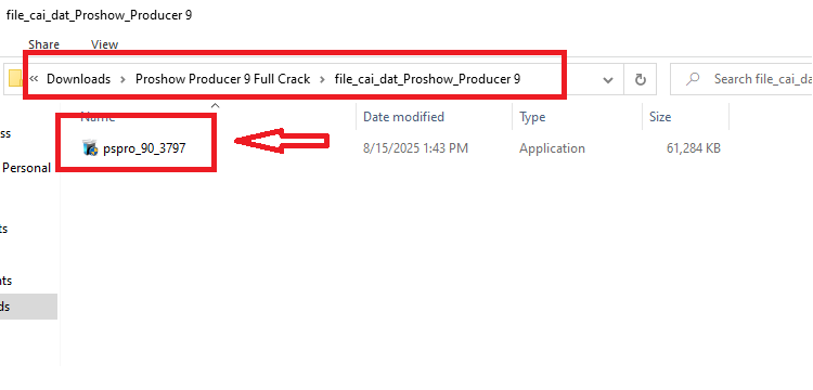 Chạy file set up để bắt đầu cài đặt